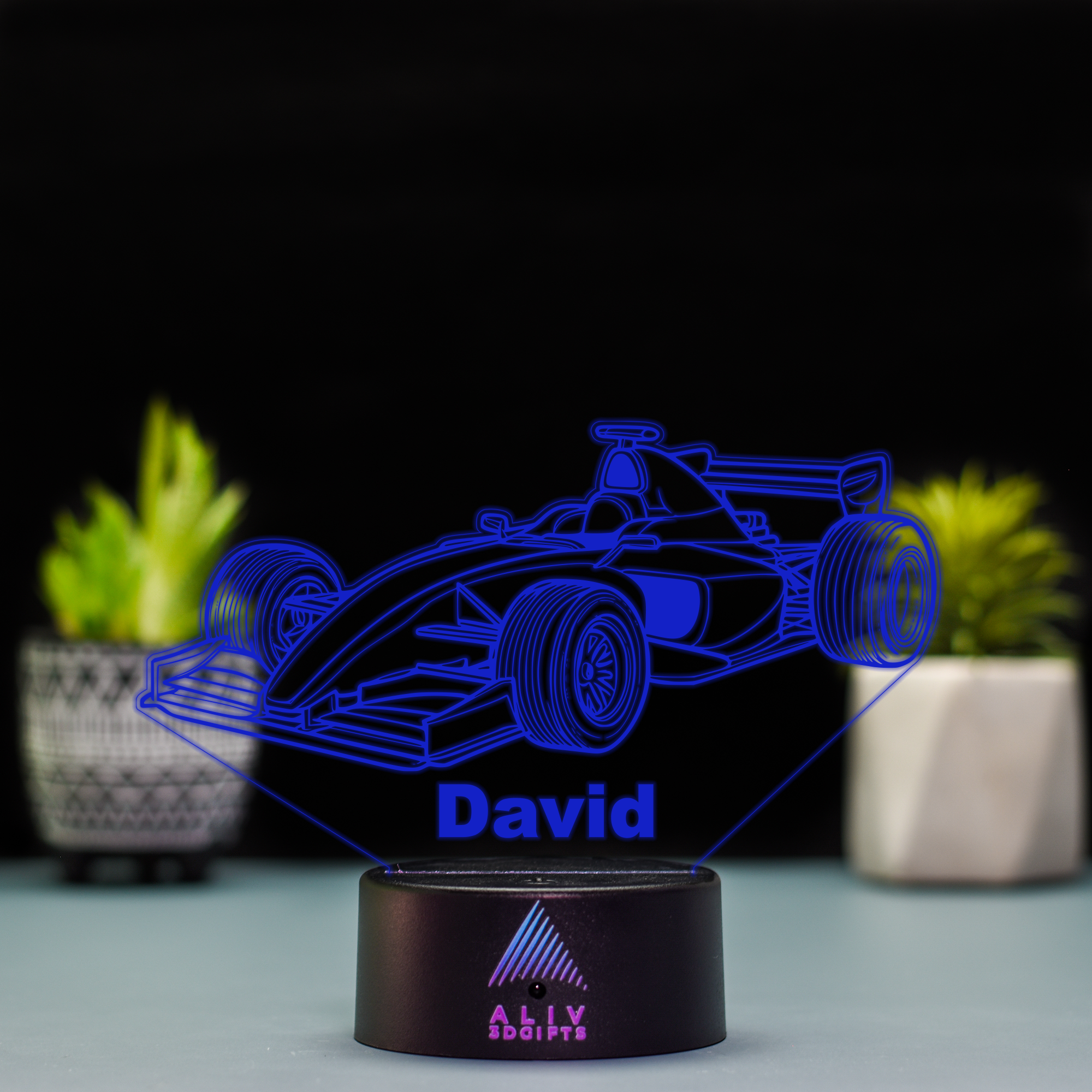 Lampă Led 3D - Formula 1