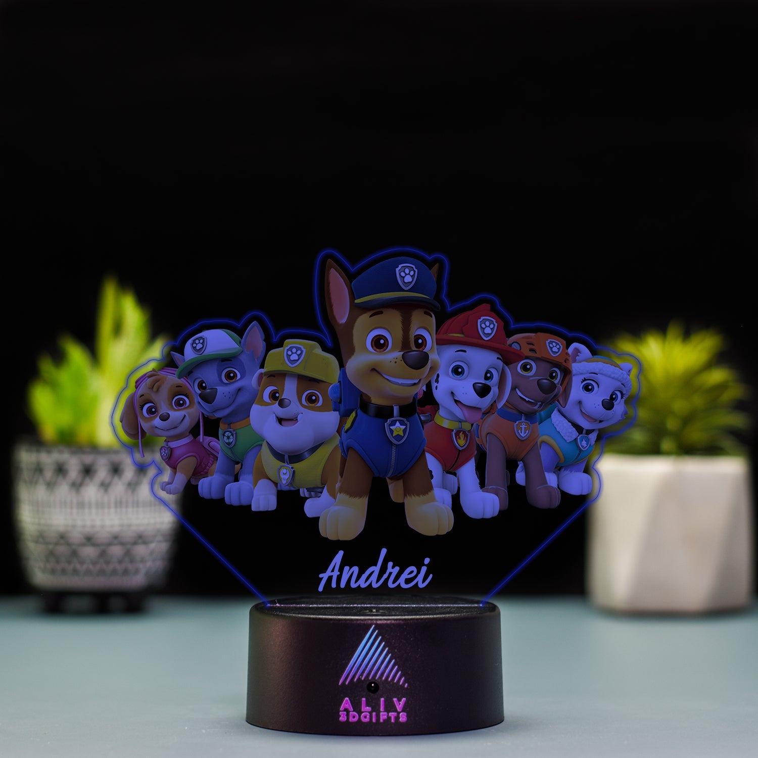 Lampă Led - Paw Patrol Colorful