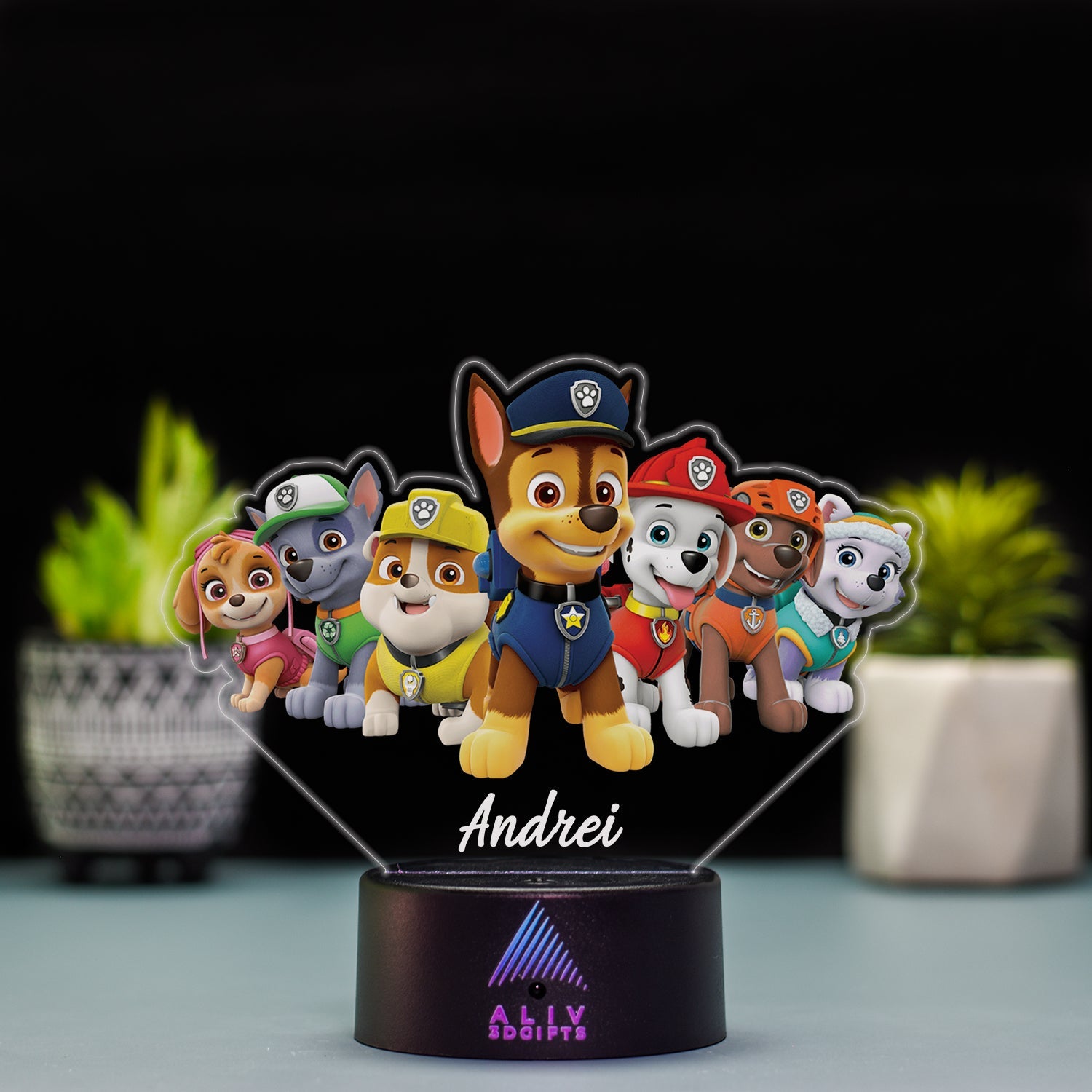 Lampă Led - Paw Patrol Colorful