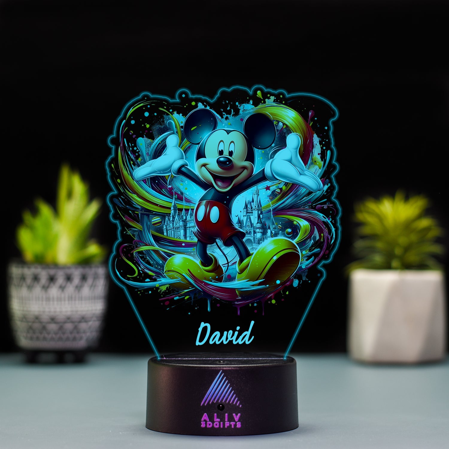 Lampă Led - Mickey Colorful