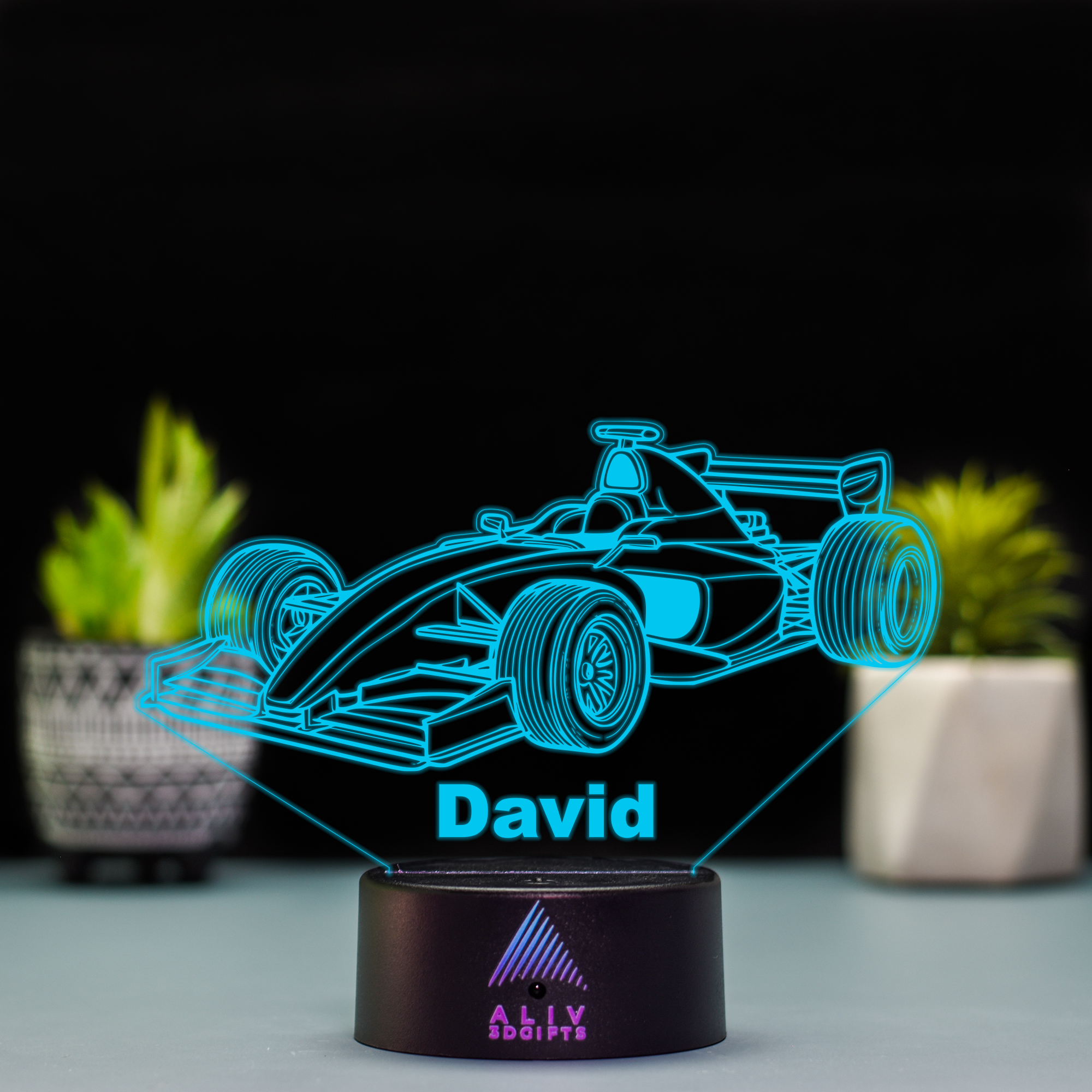 Lampă Led 3D - Formula 1