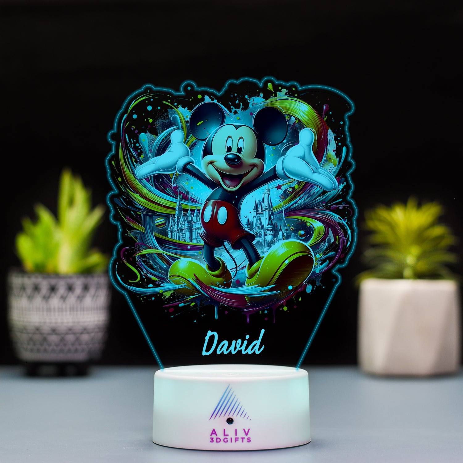 Lampă Led - Mickey Colorful