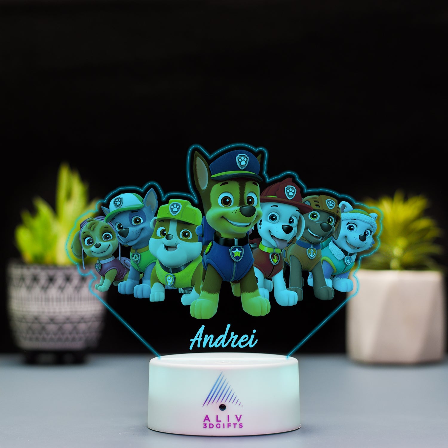 Lampă Led - Paw Patrol Colorful