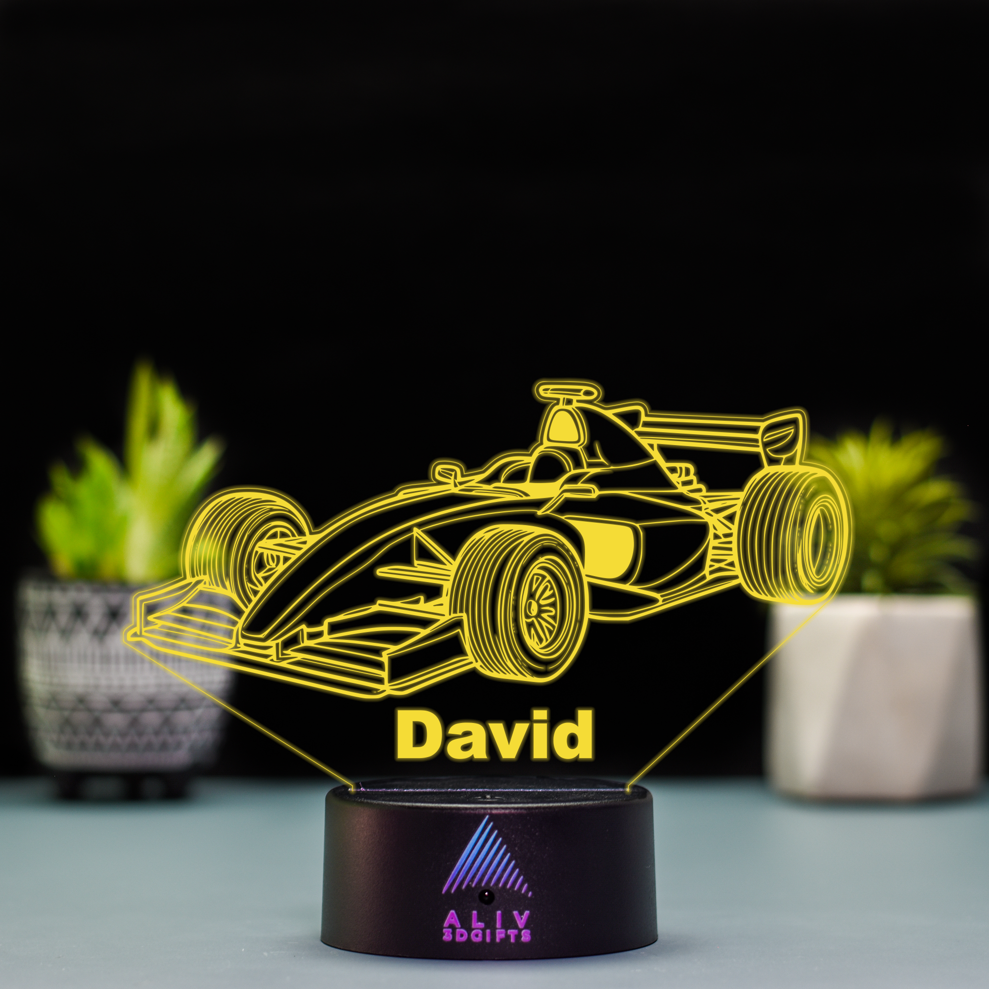 Lampă Led 3D - Formula 1