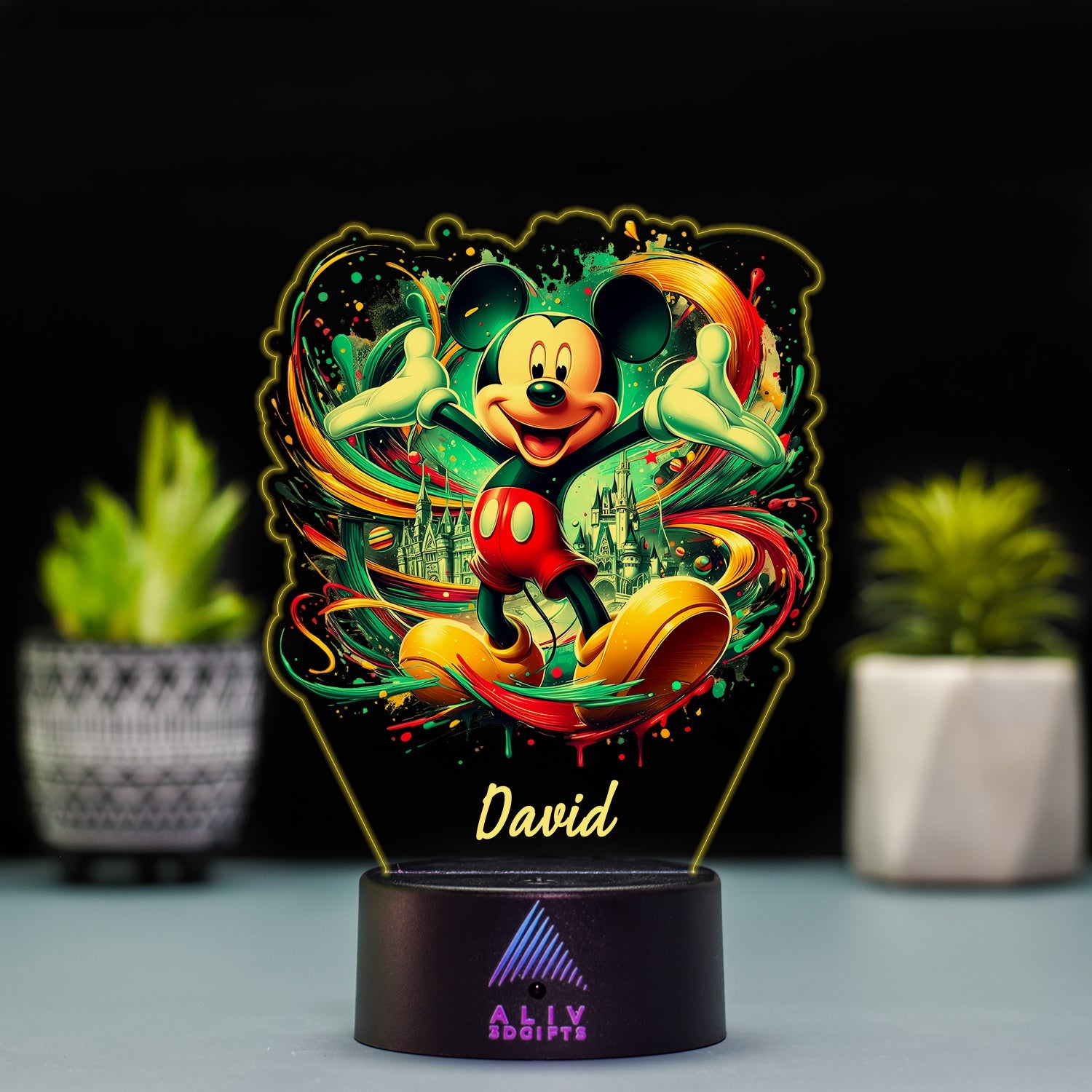 Lampă Led - Mickey Colorful