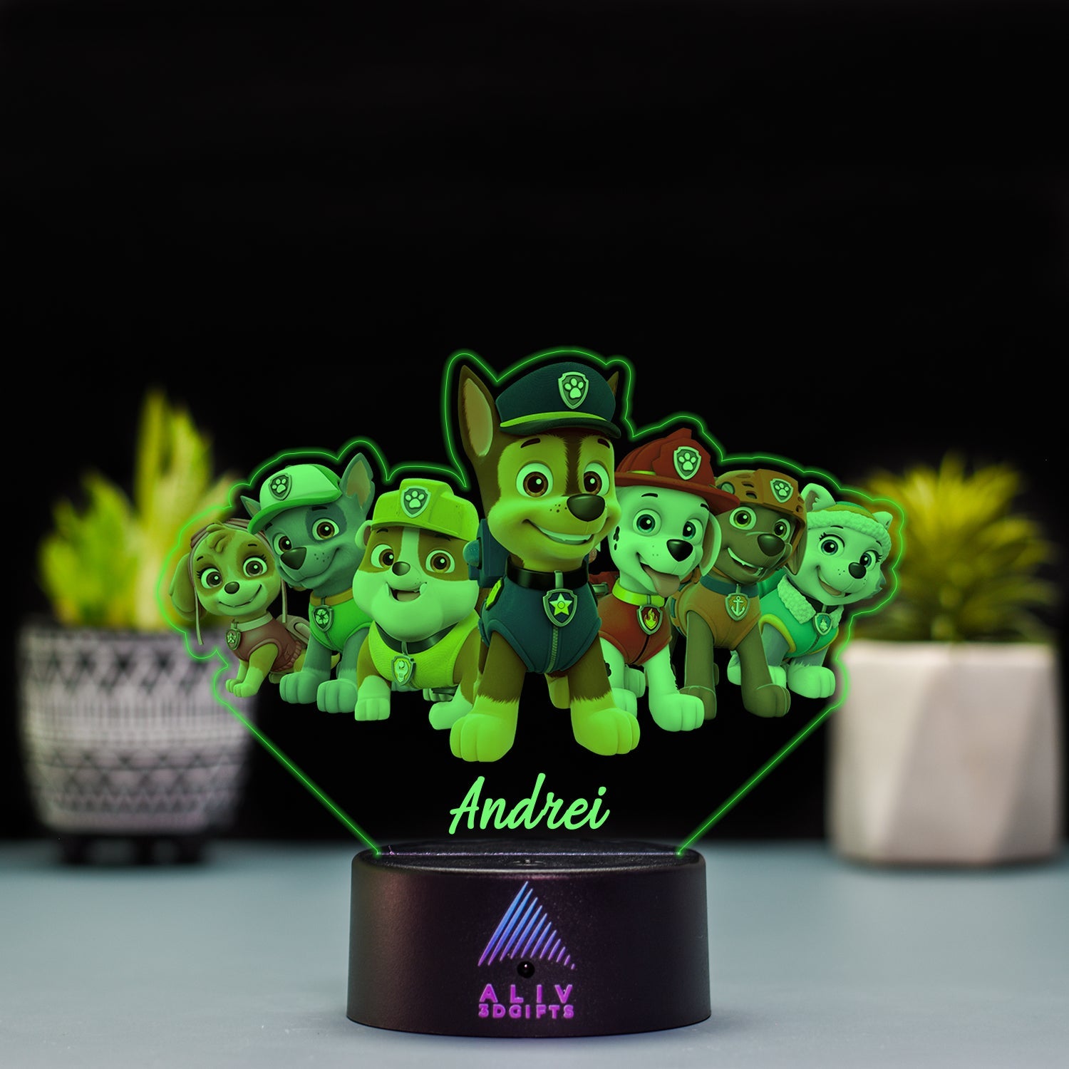Lampă Led - Paw Patrol Colorful