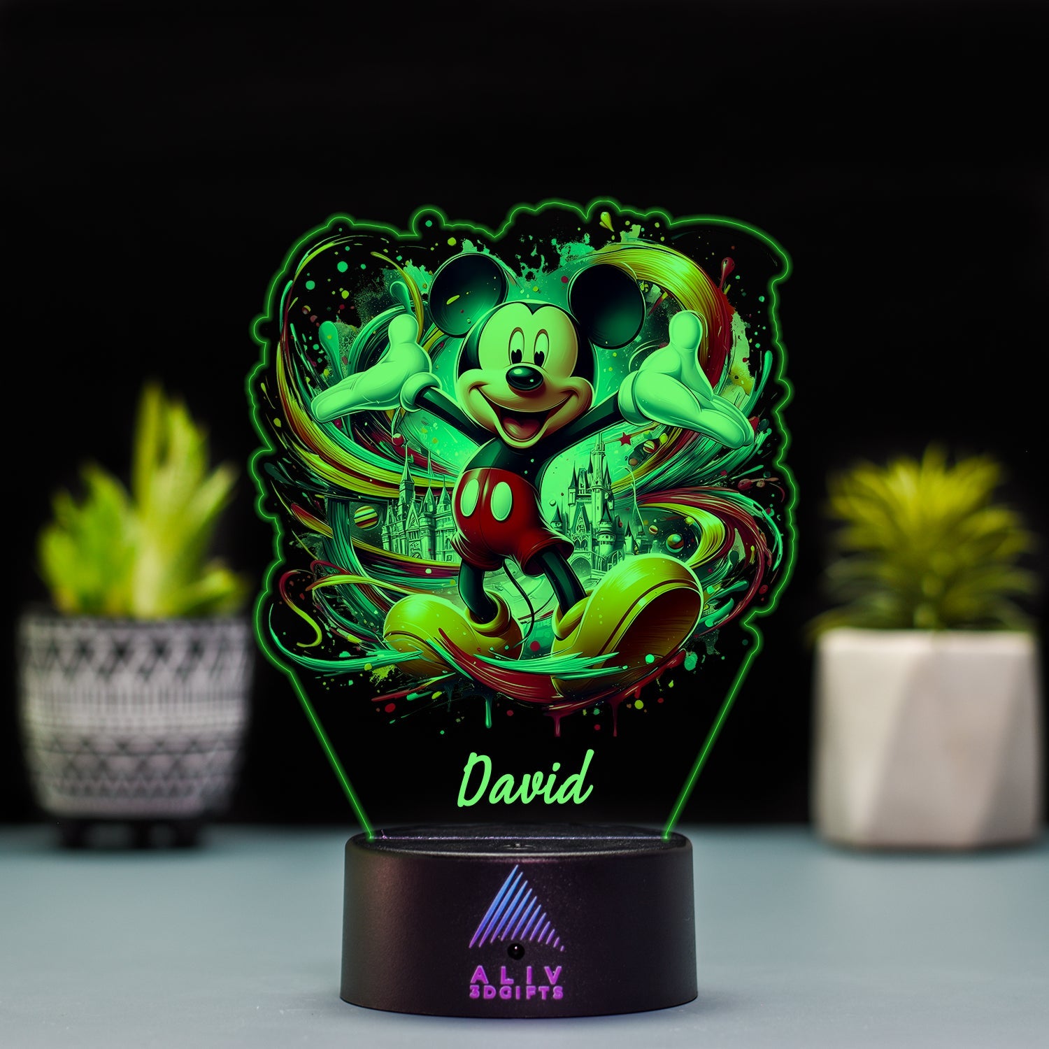 Lampă Led - Mickey Colorful