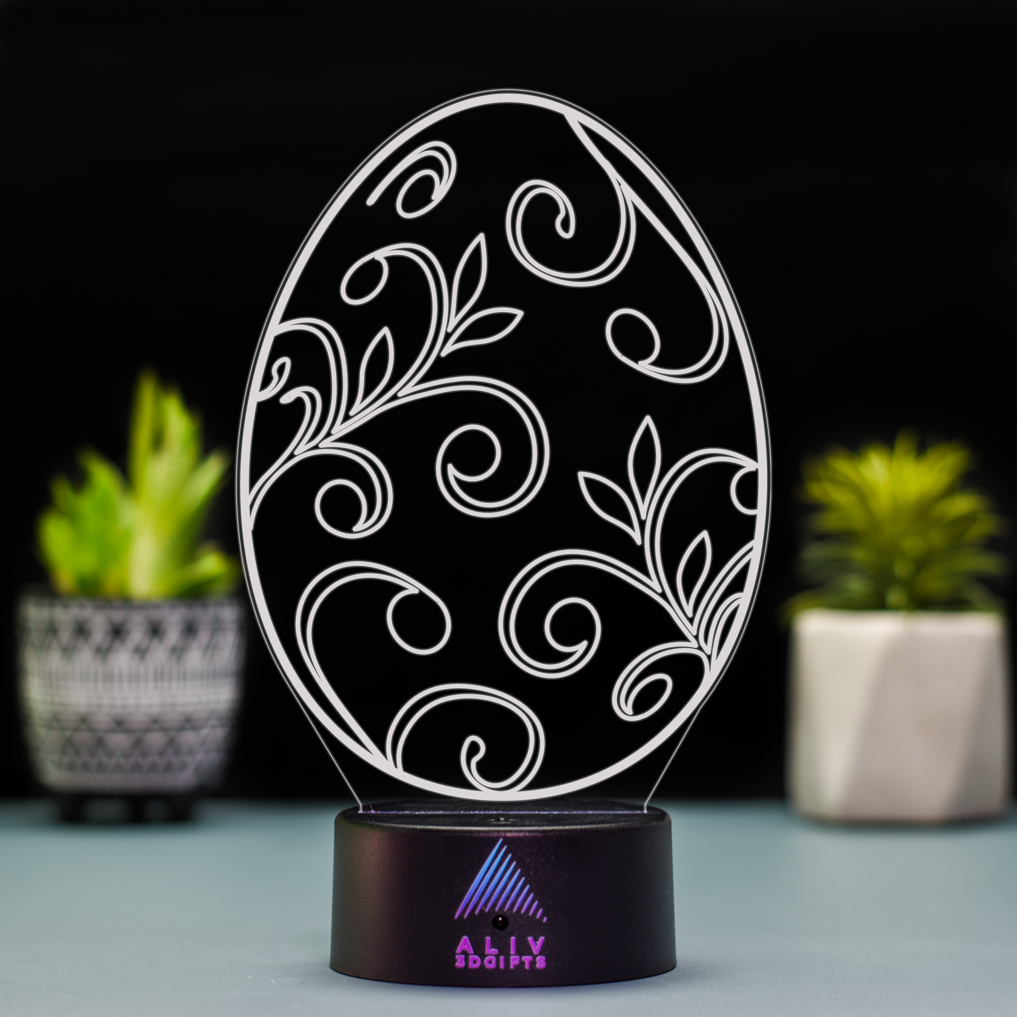 Lampă Led 3D - Ou 1