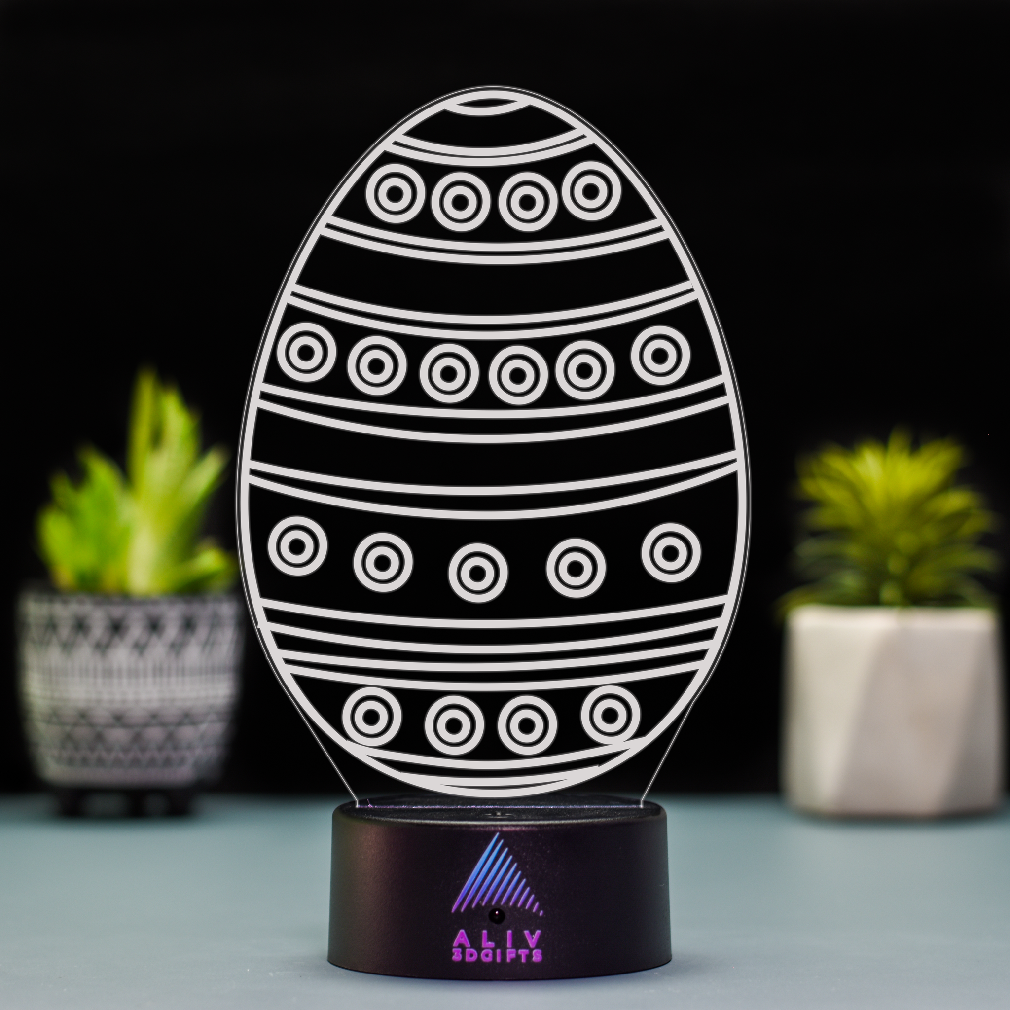 Lampă Led 3D - Ou 2