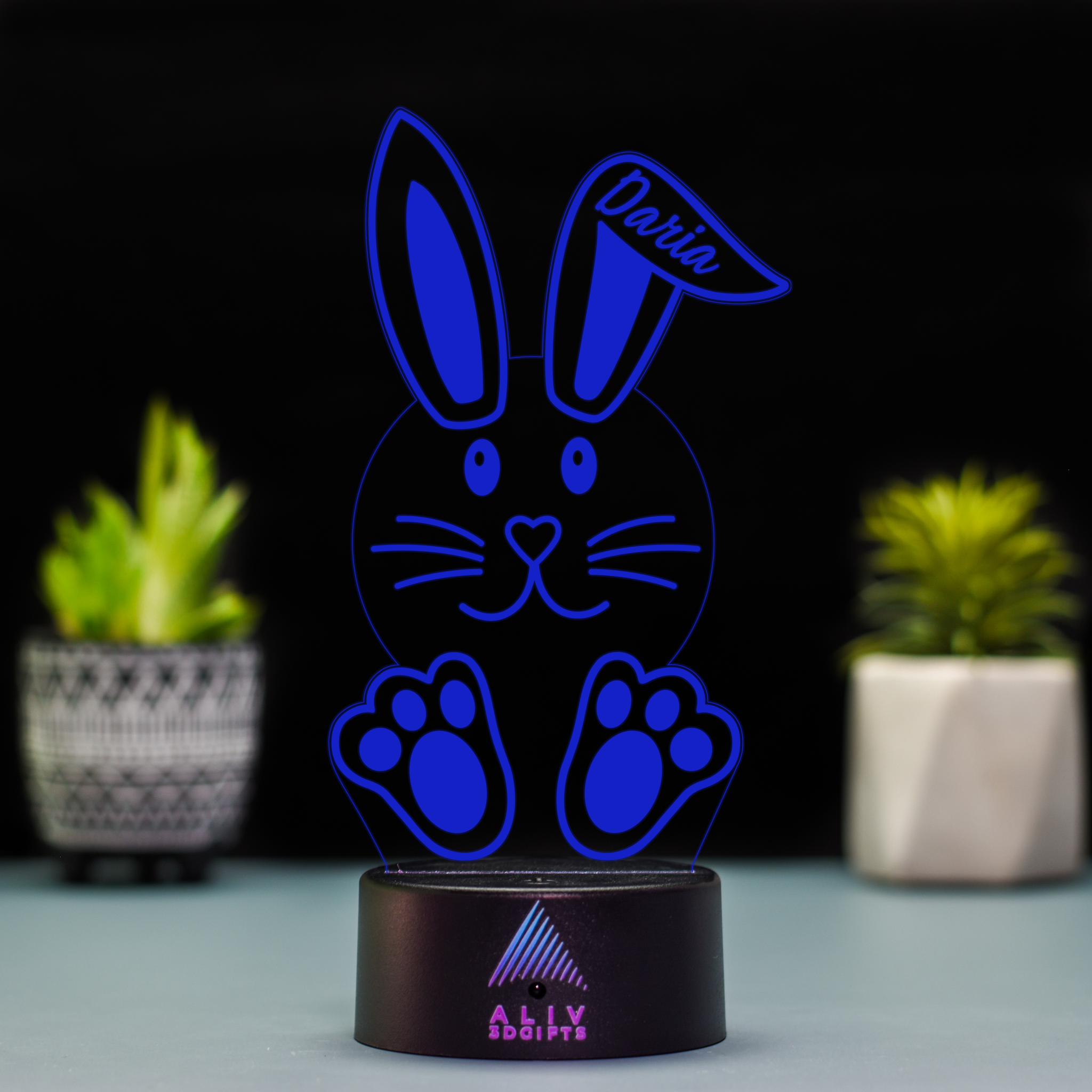 Lampă Led 3D - Iepuras