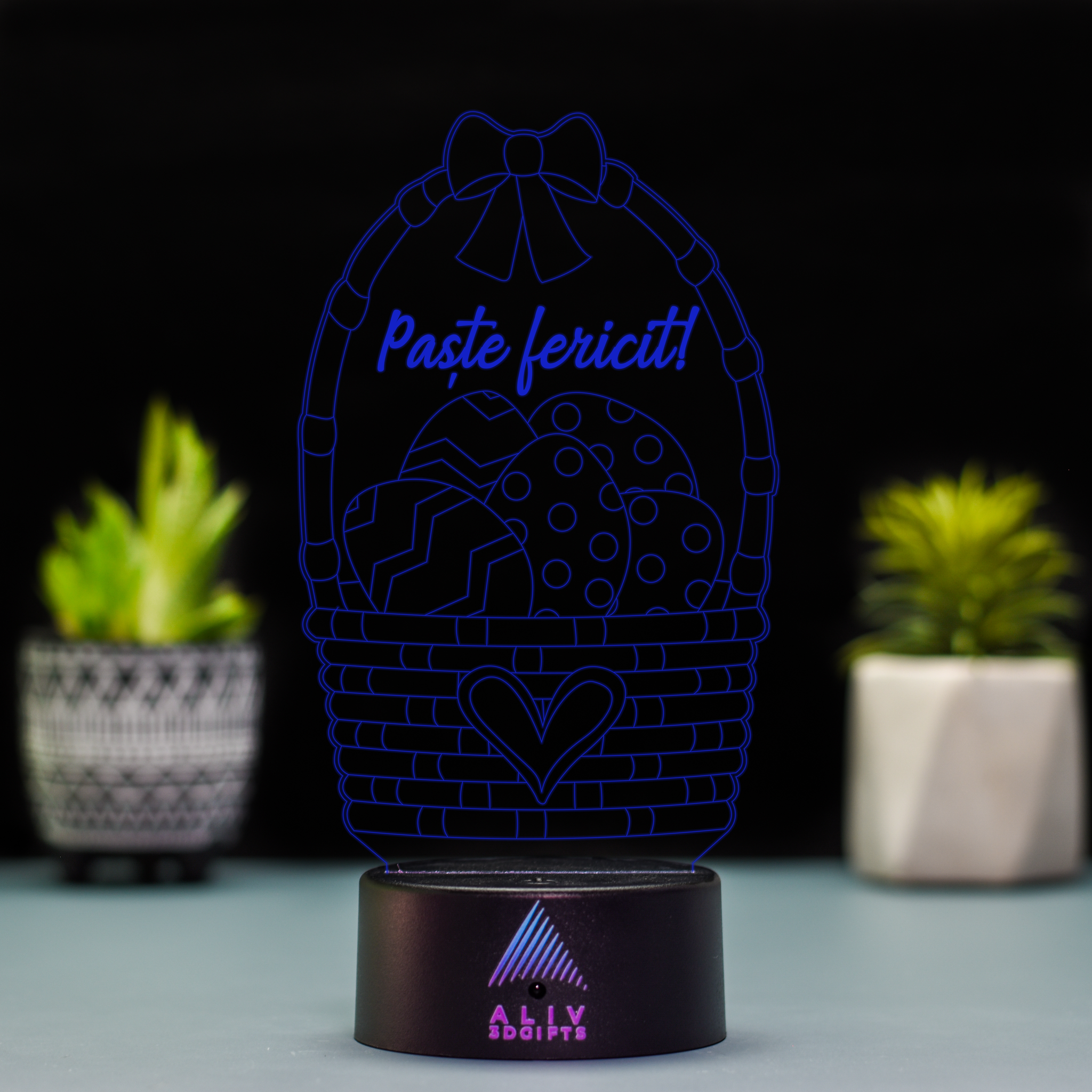Lampă Led 3D - Cos Paste 2