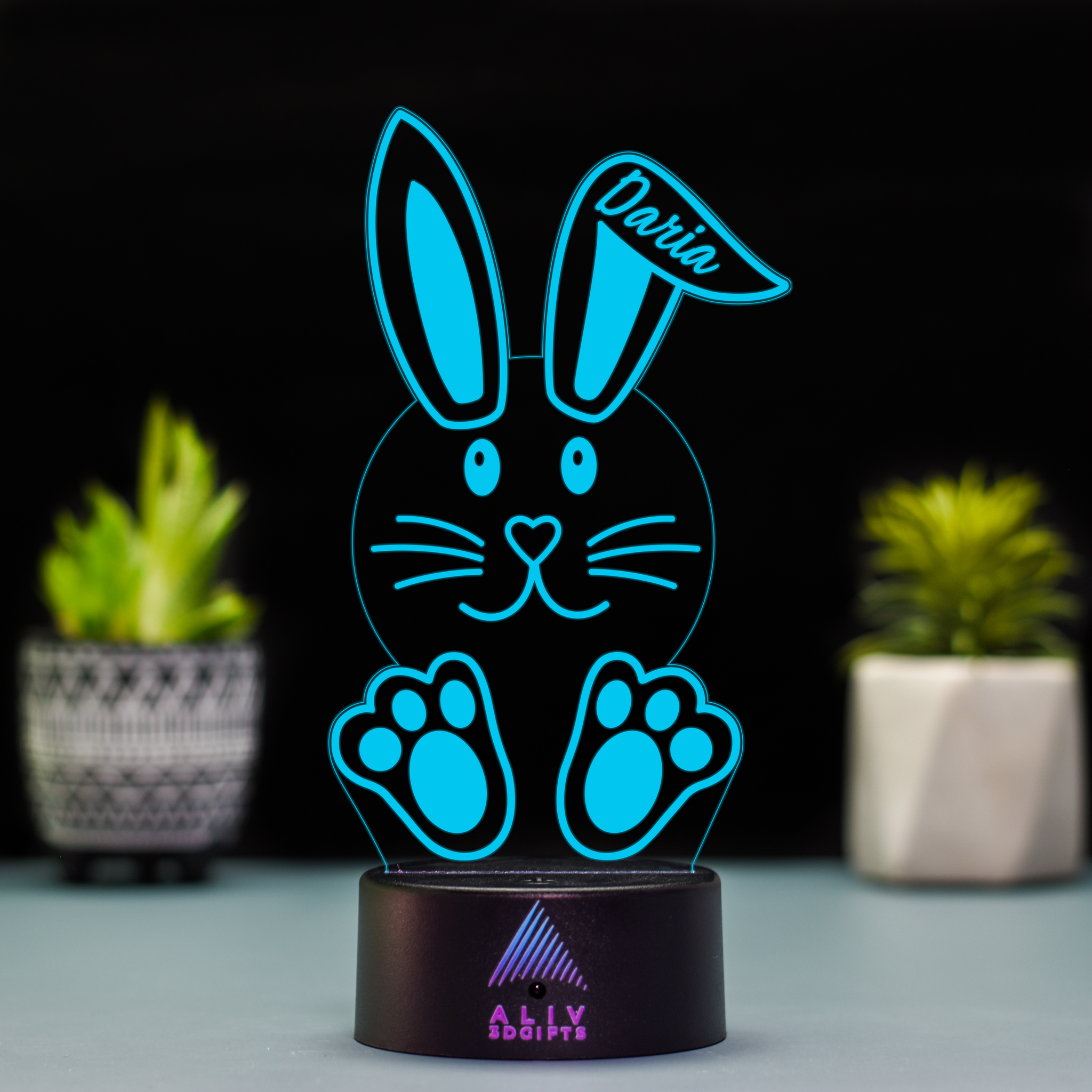 Lampă Led 3D - Iepuras