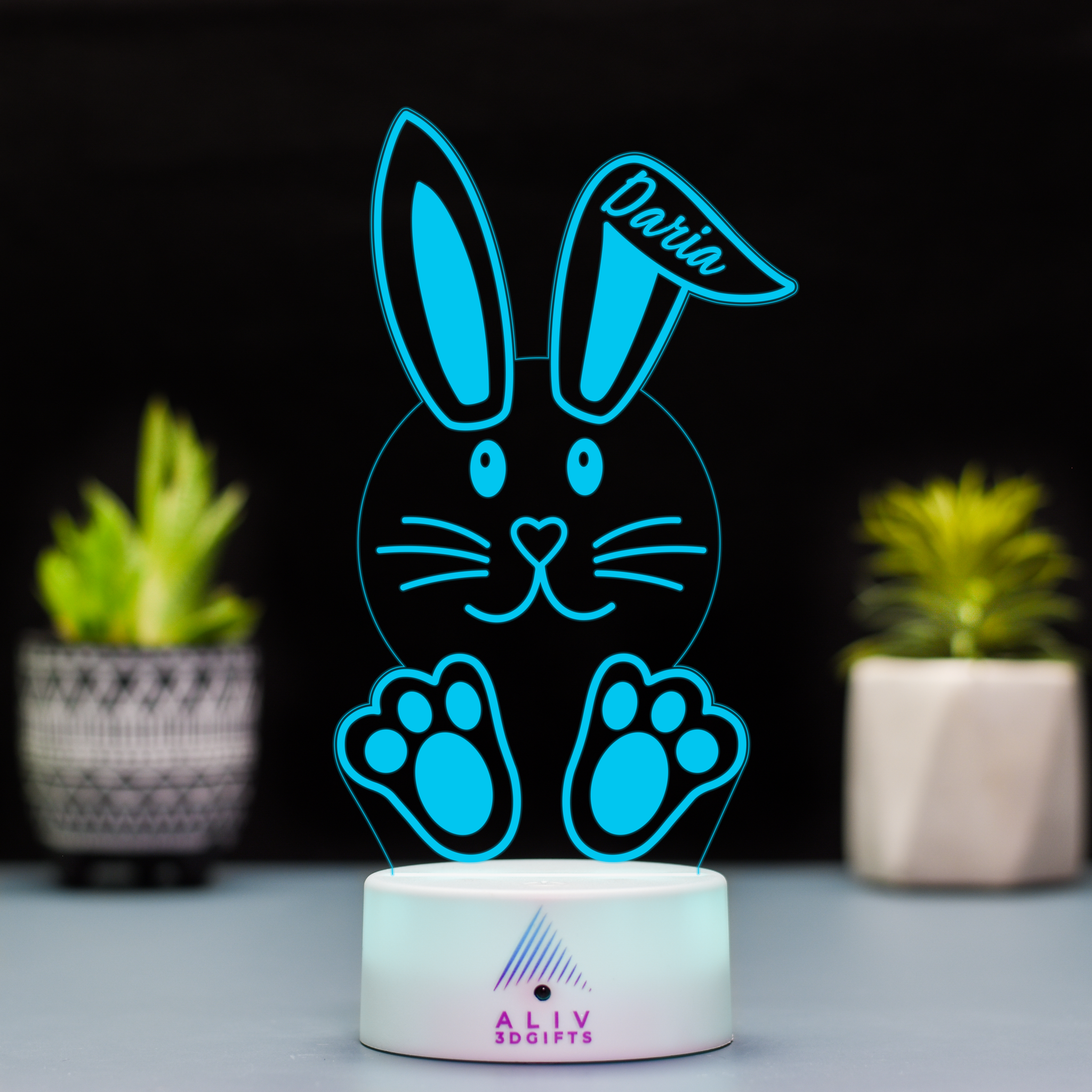 Lampă Led 3D - Iepuras