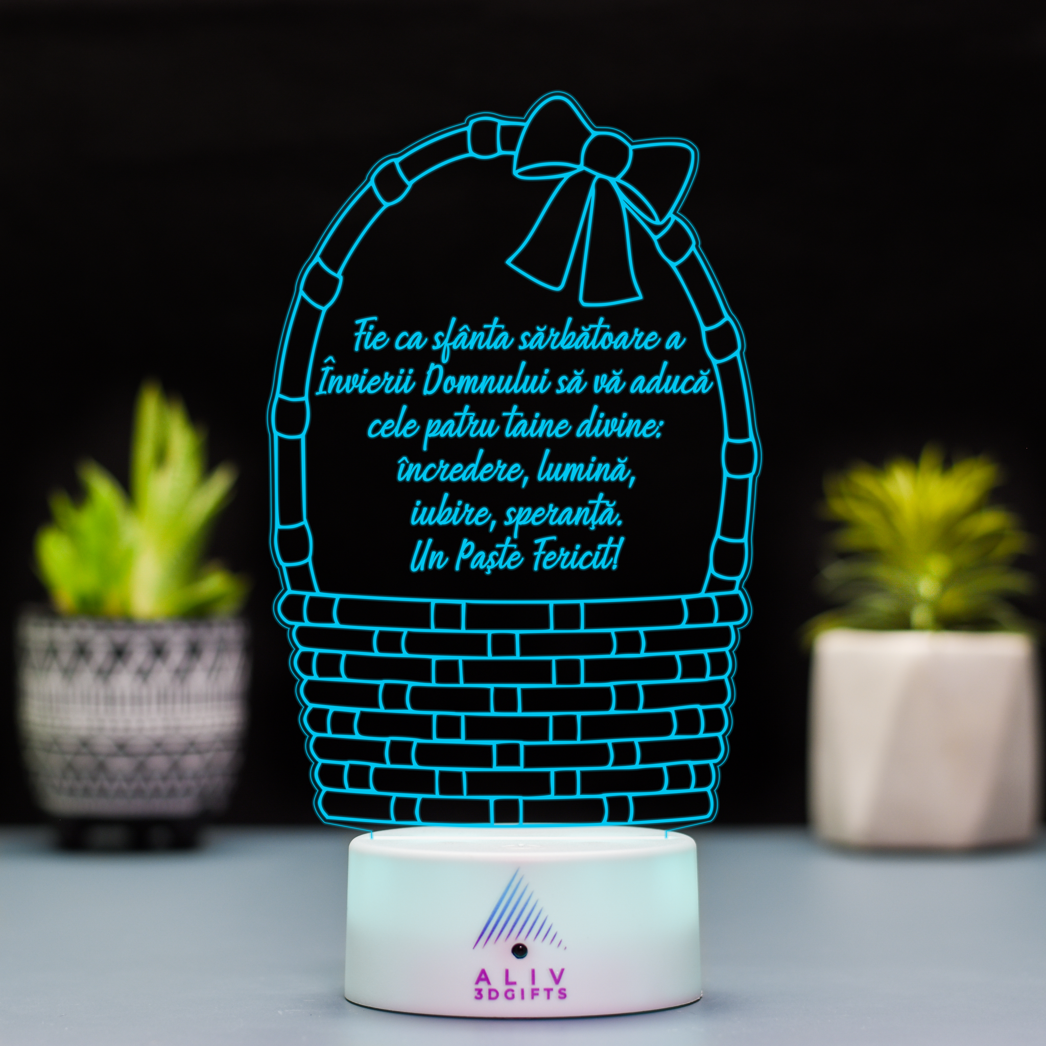 Lampă Led 3D - Cos Paste