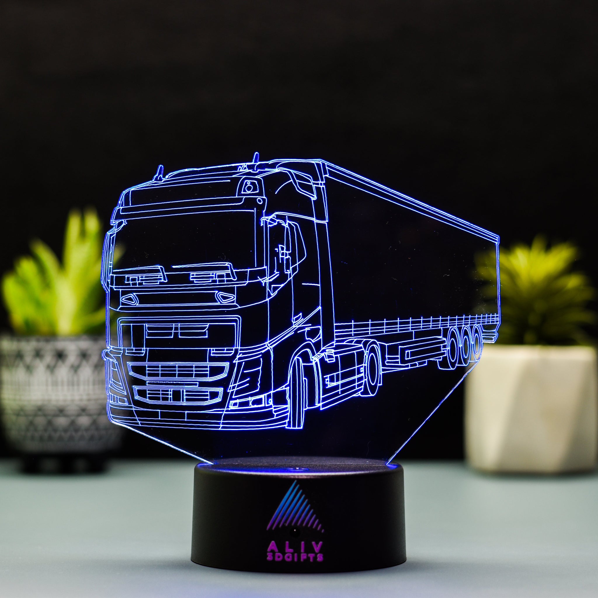 Lampa Led 3D - Volvo