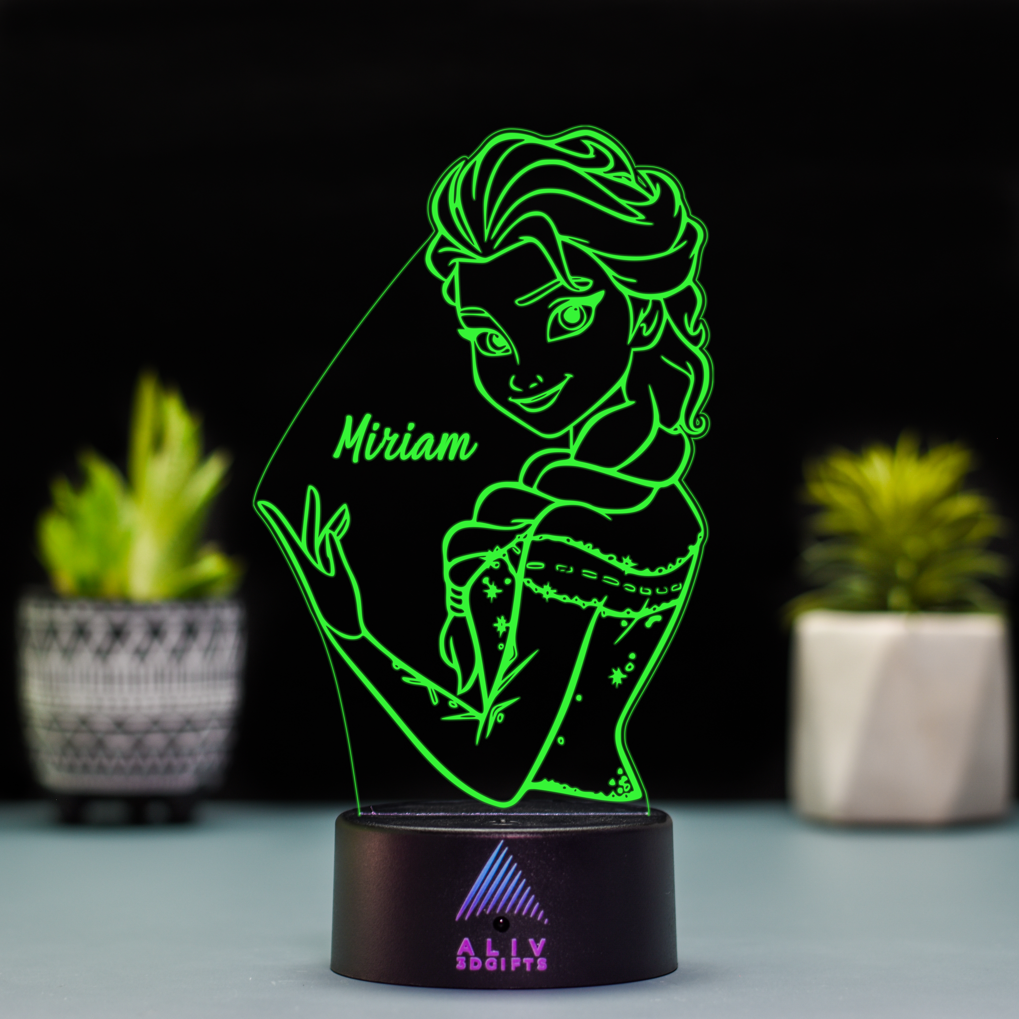 Lampă Led 3D - Elsa