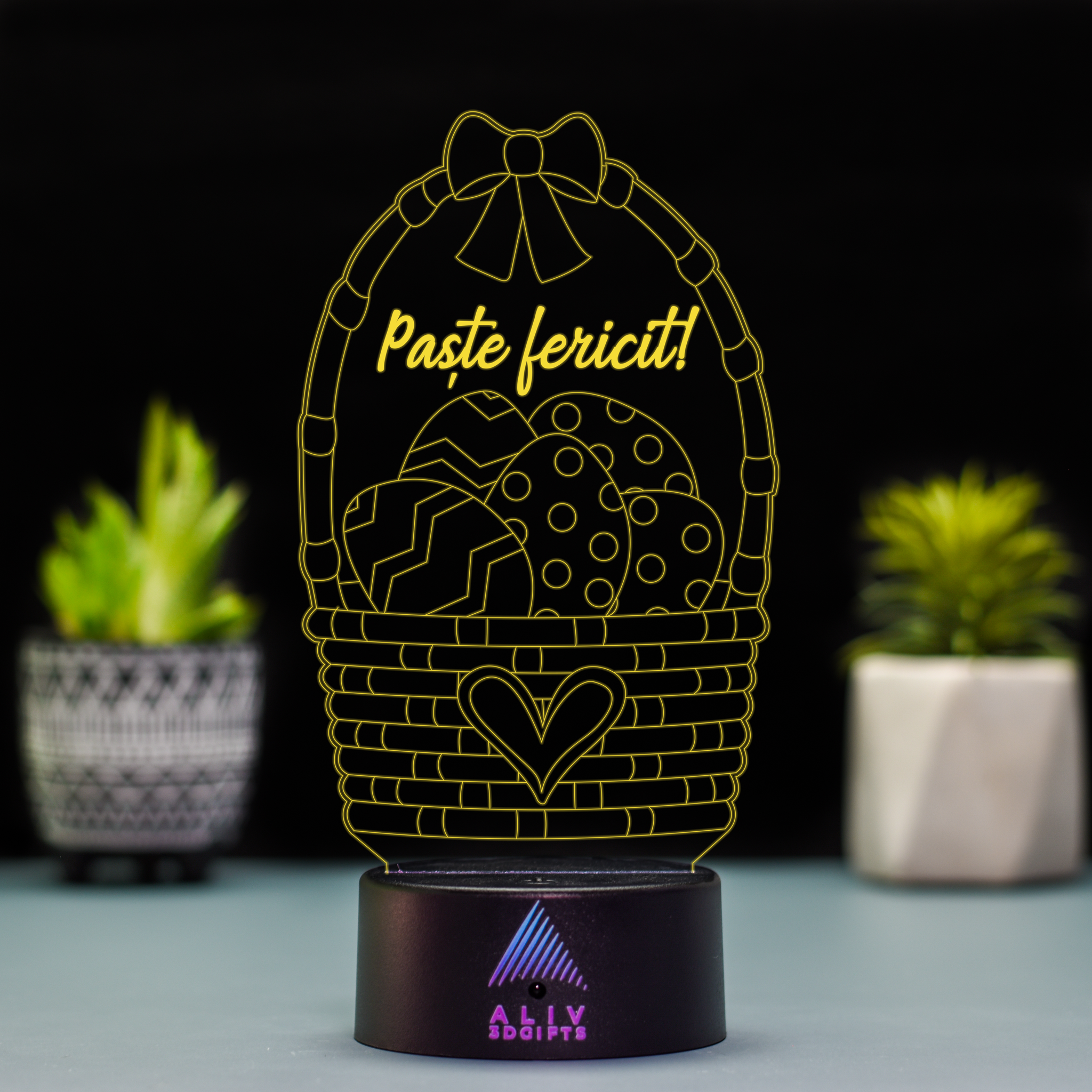 Lampă Led 3D - Cos Paste 2
