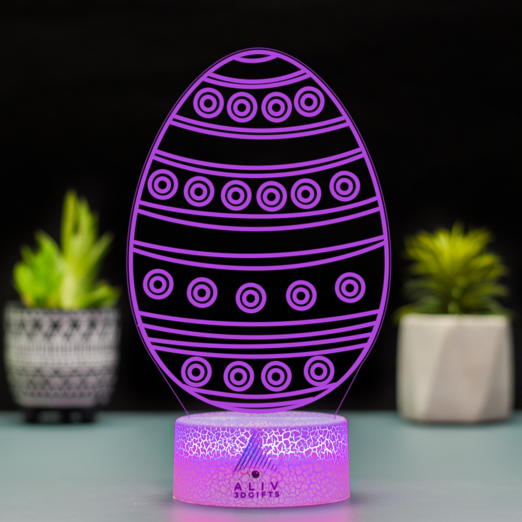 Lampă Led 3D - Ou 2
