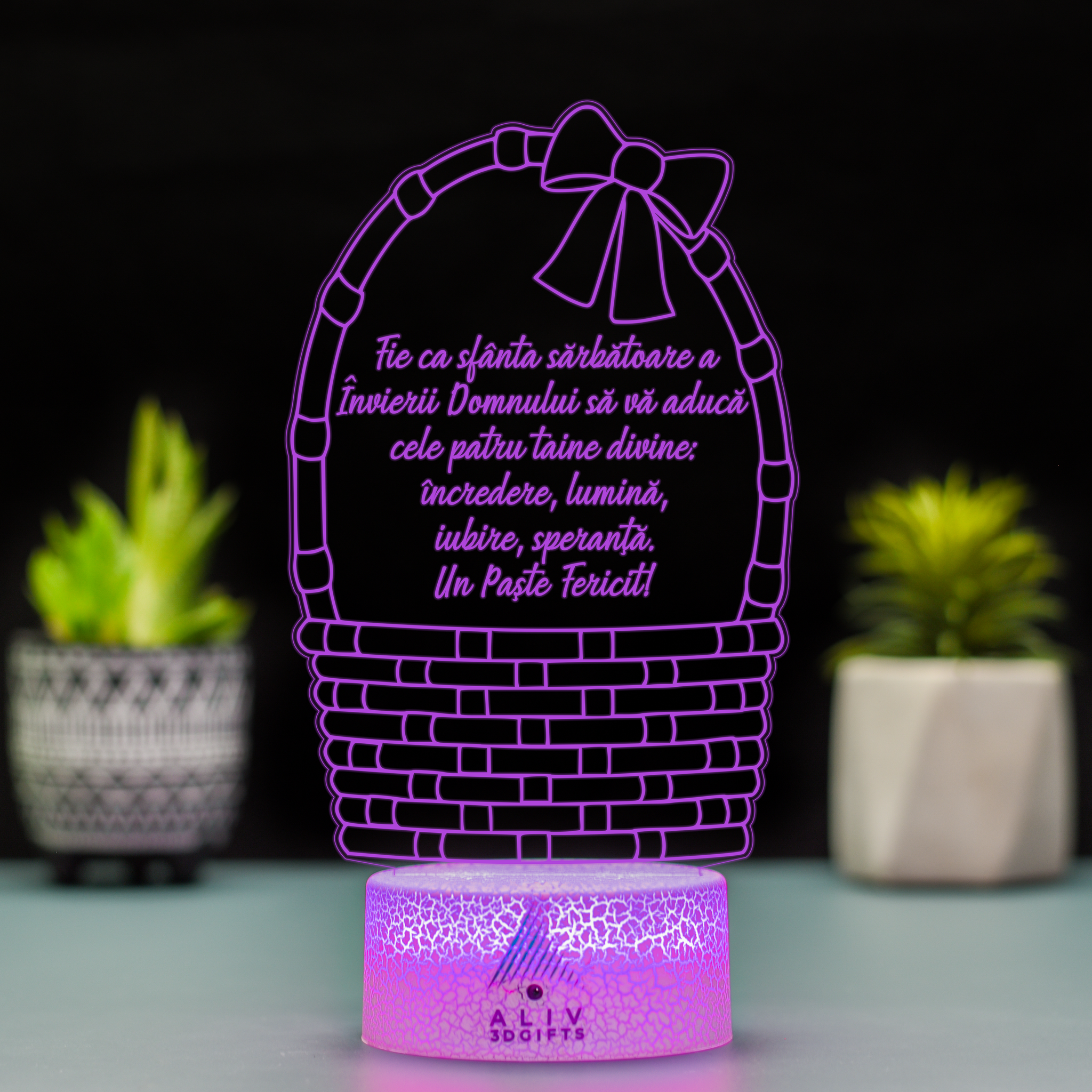 Lampă Led 3D - Cos Paste