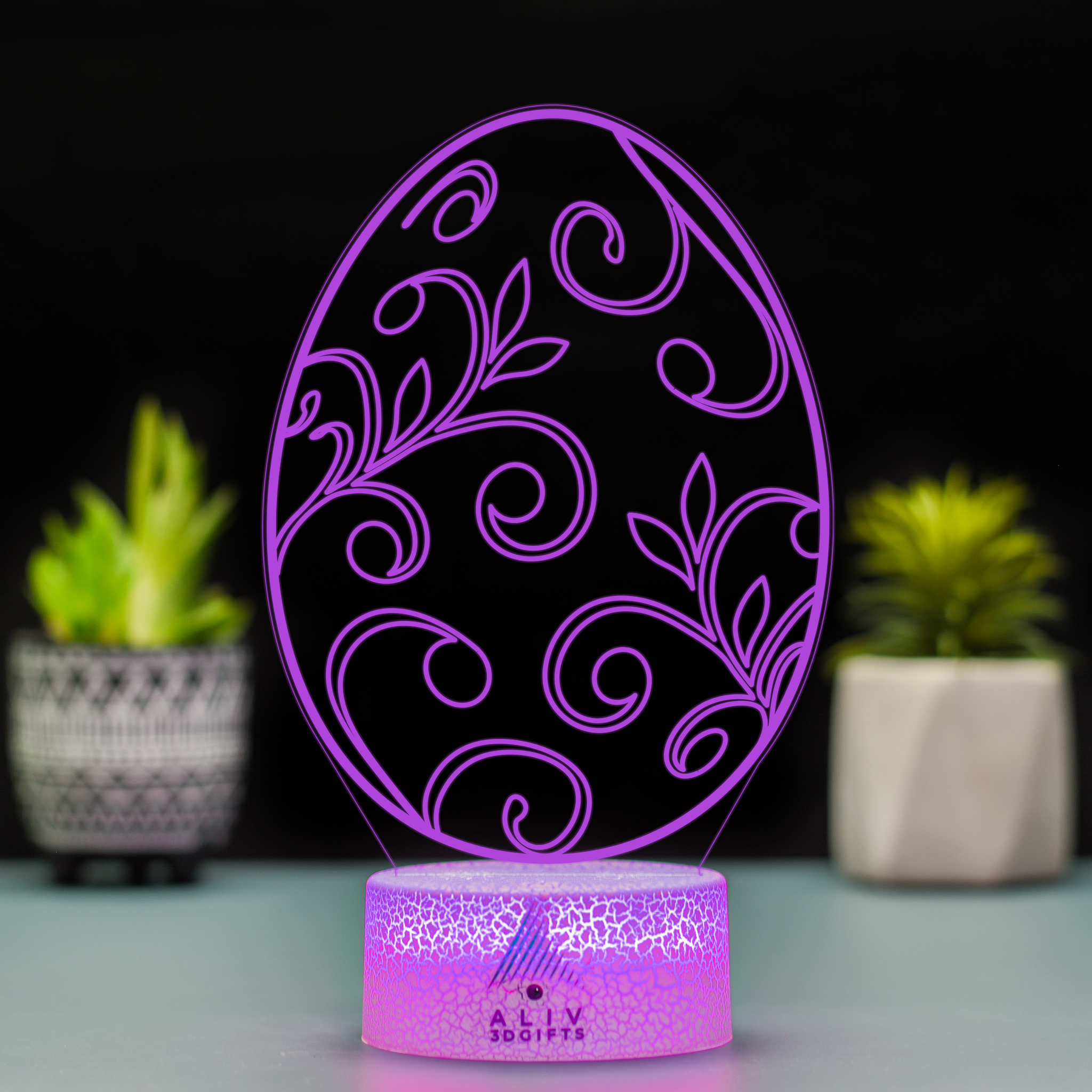 Lampă Led 3D - Ou 1
