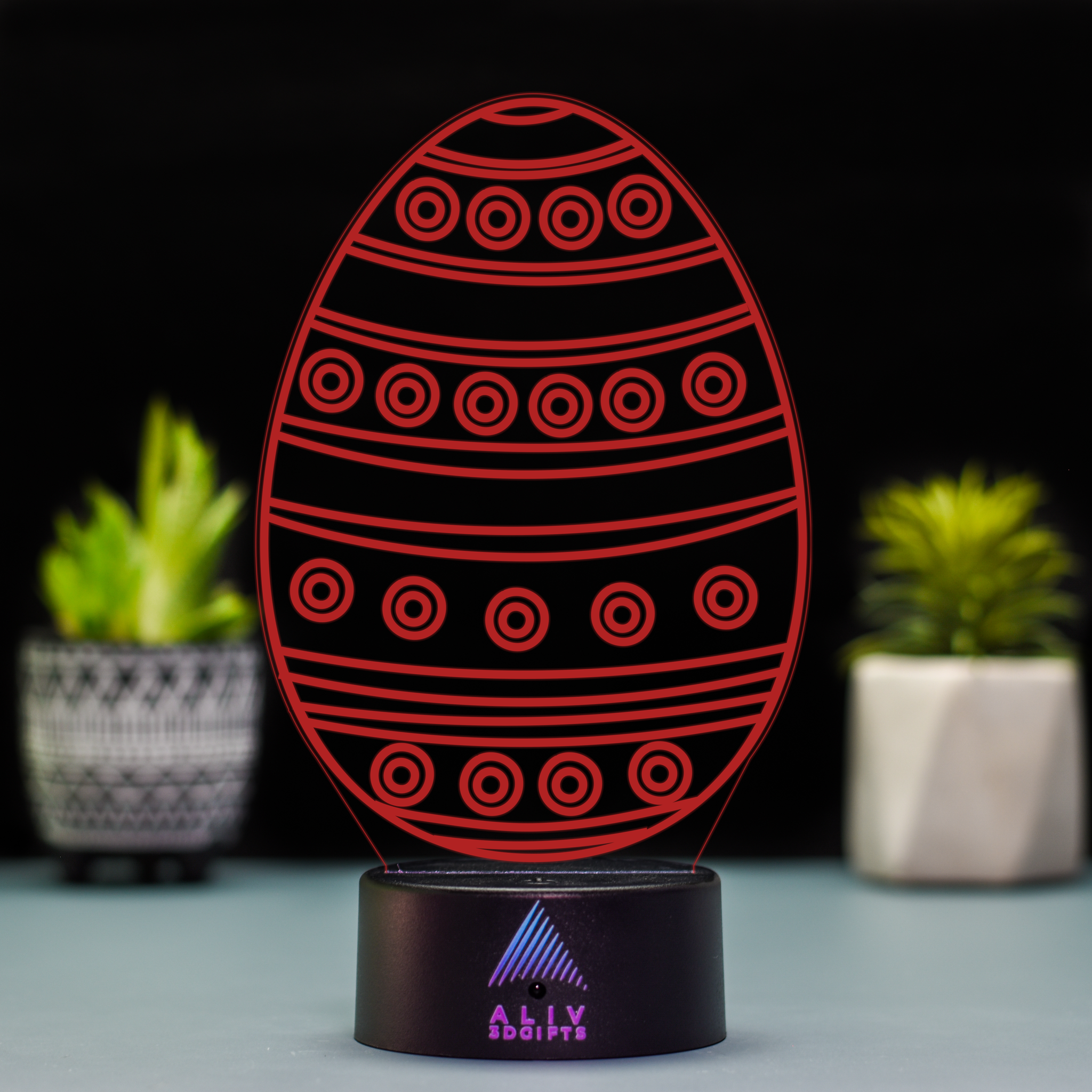 Lampă Led 3D - Ou 2