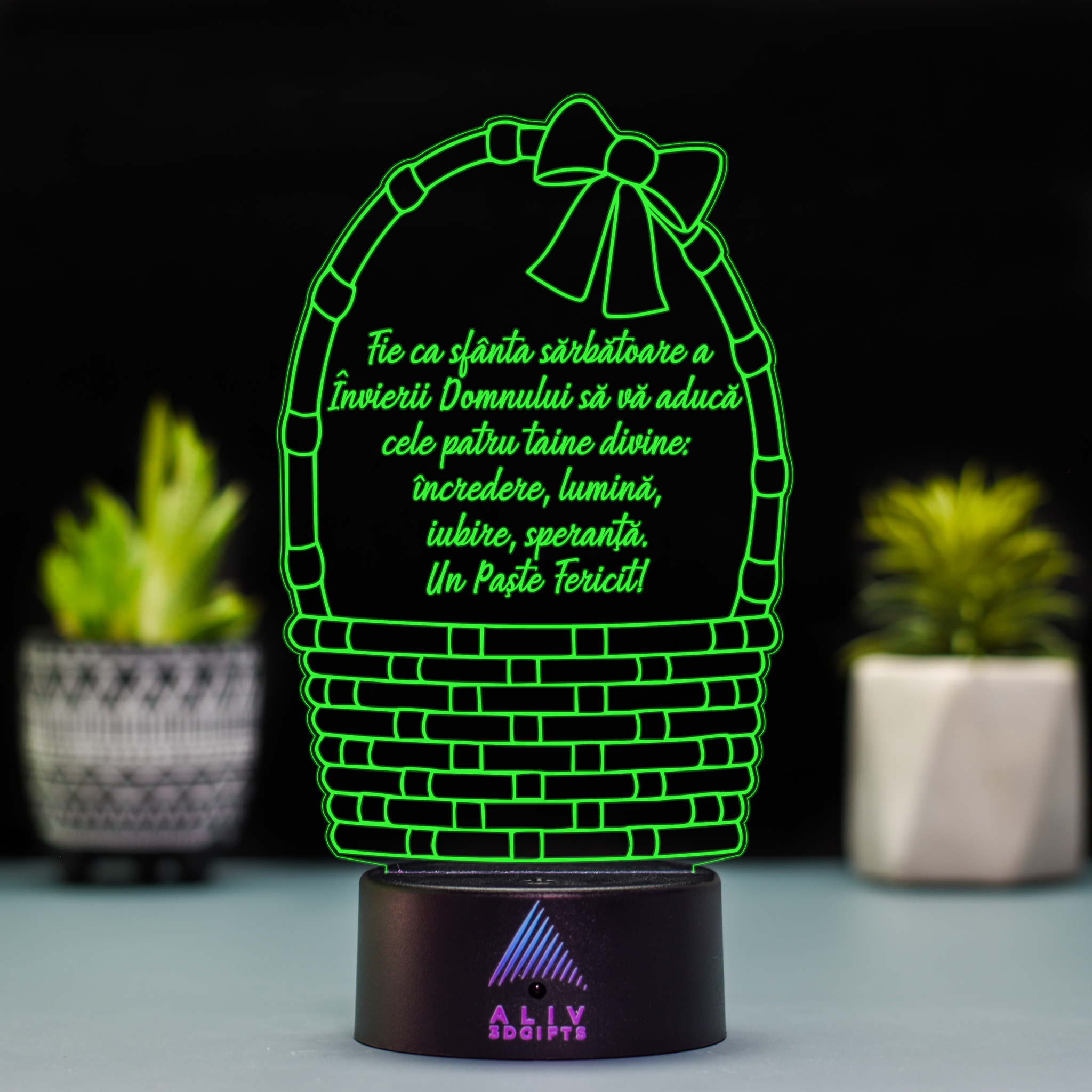 Lampă Led 3D - Cos Paste