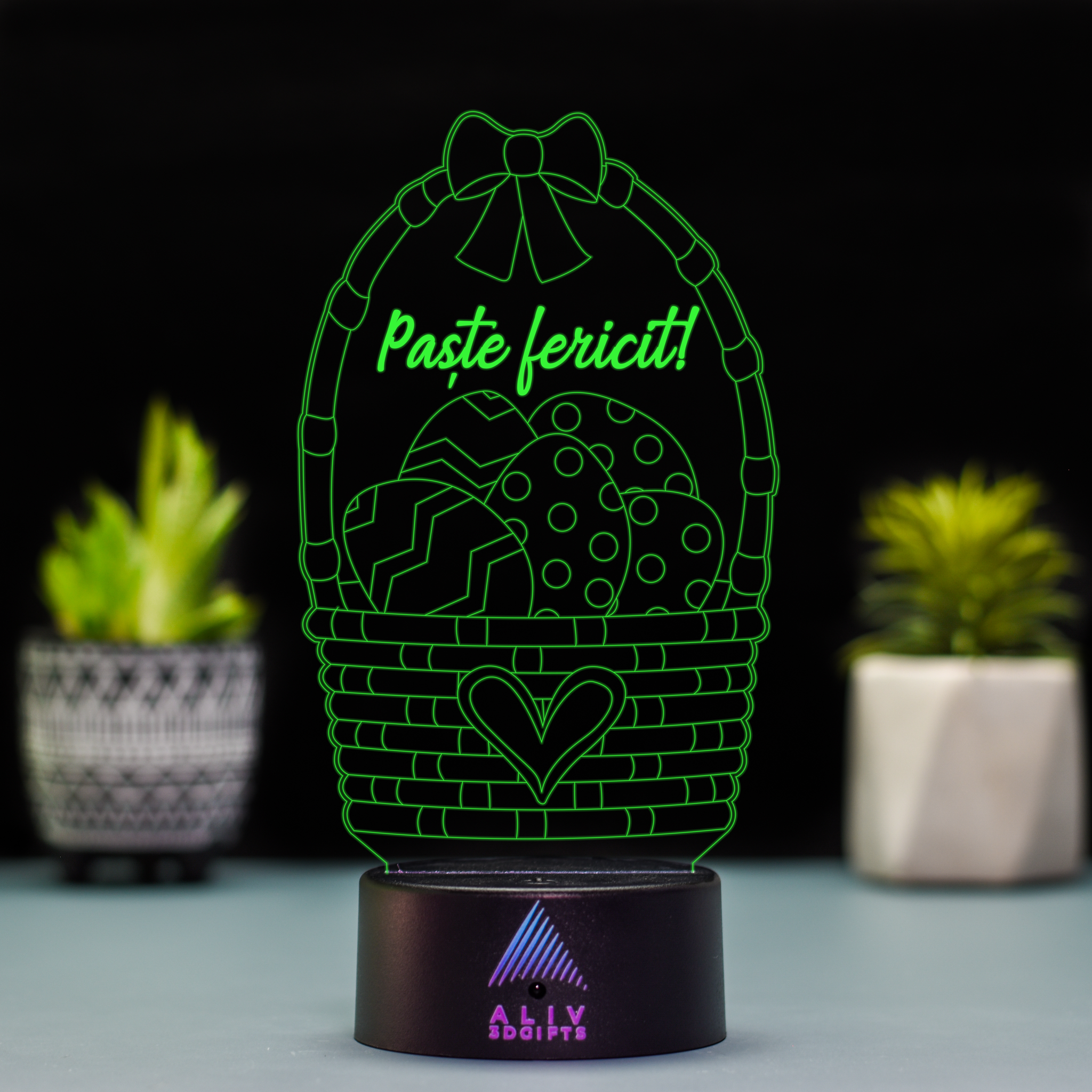 Lampă Led 3D - Cos Paste 2